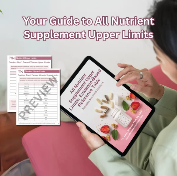 Content image for The "More is Better" Supplement Trap: Understanding Safe Upper Limits