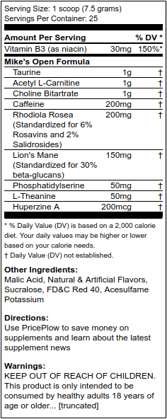 Content image for The Mystery of "Proprietary Blends": What Are You Really Consuming?